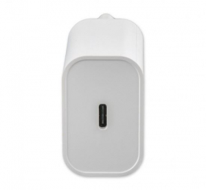 4smarts hálózati gyorstöltő adapter 20W, Type-C QC 3.0, 1.5m Lightning kábel, fehér (4S465575 + 4S465591)